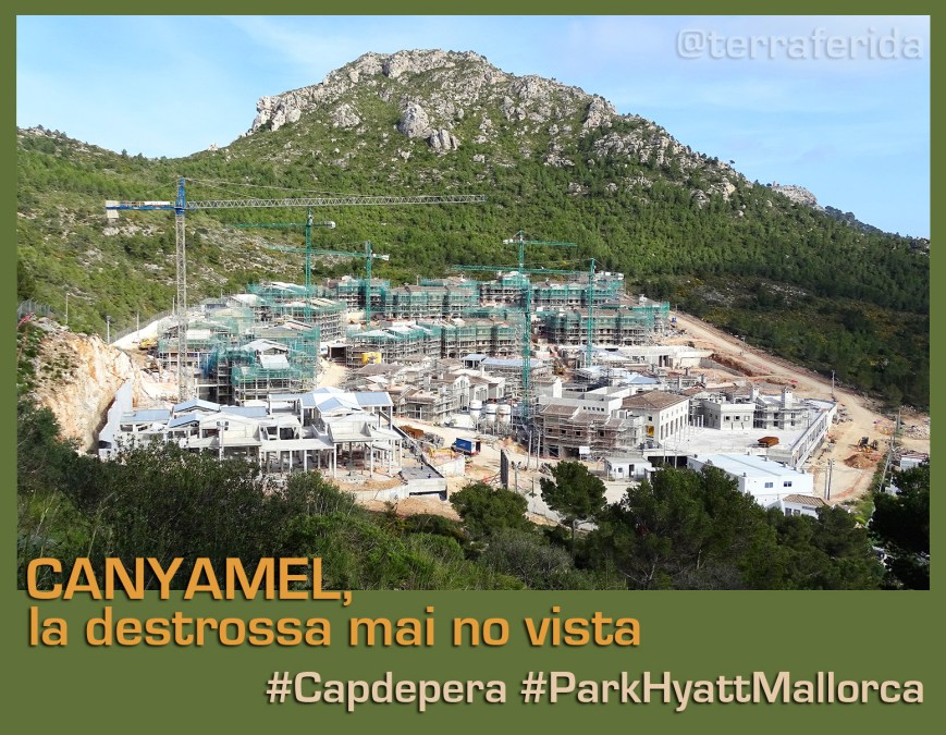 Canyamel, la destrossa mai no vista