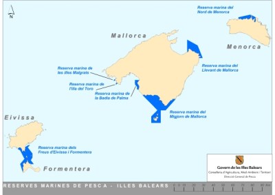 Reserves marines a les Illes Balears